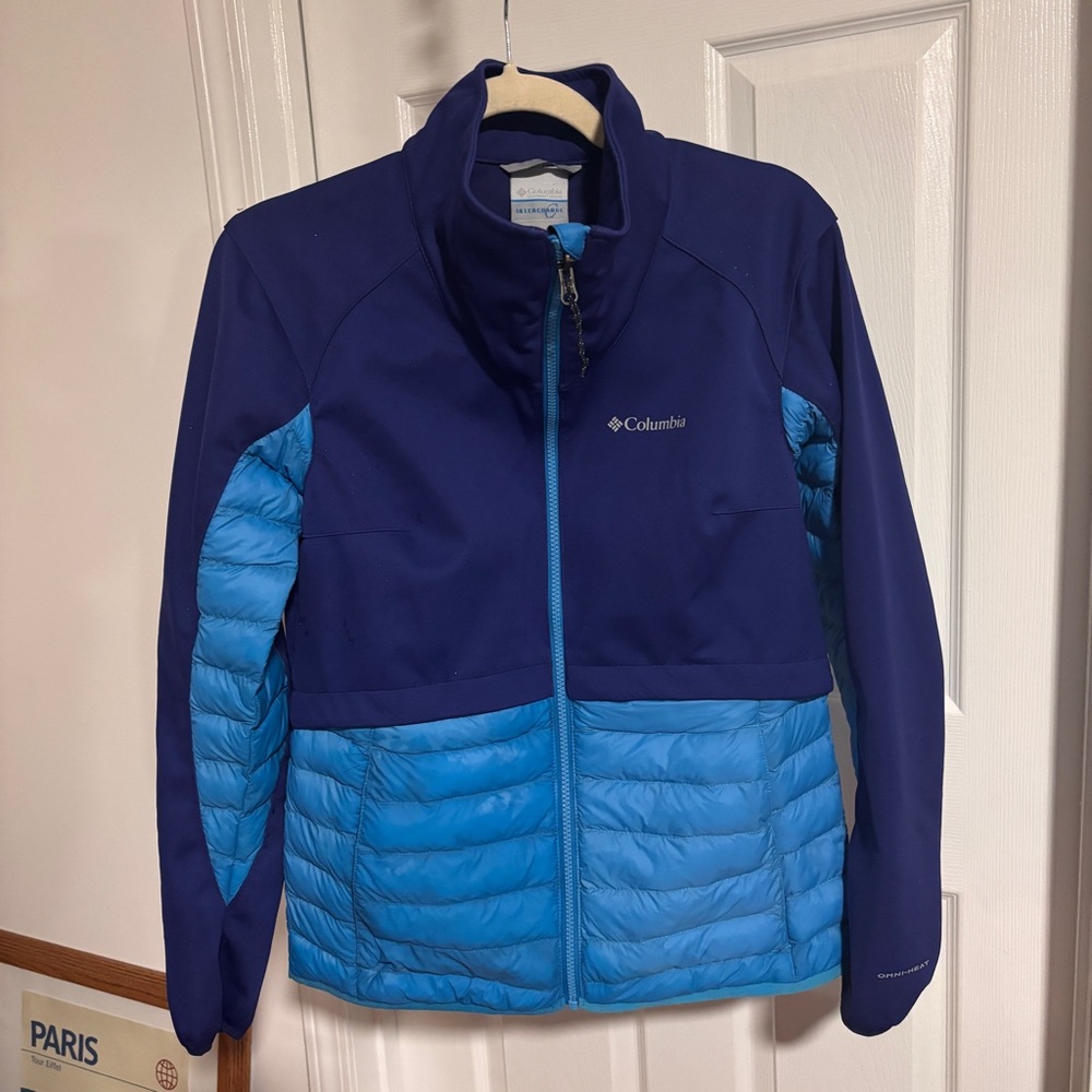 Columbia Interchange Jacket / Canyon Meadows / Womens Small / Blue Ski Jacket